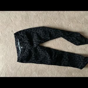 Black Cheetah pants